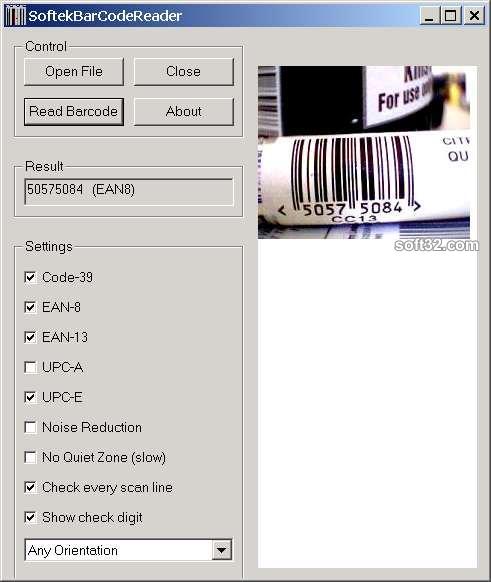 softek barcode reader toolkit crack